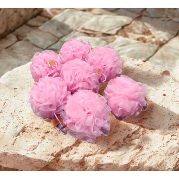 Esponja de Banho - Rosa