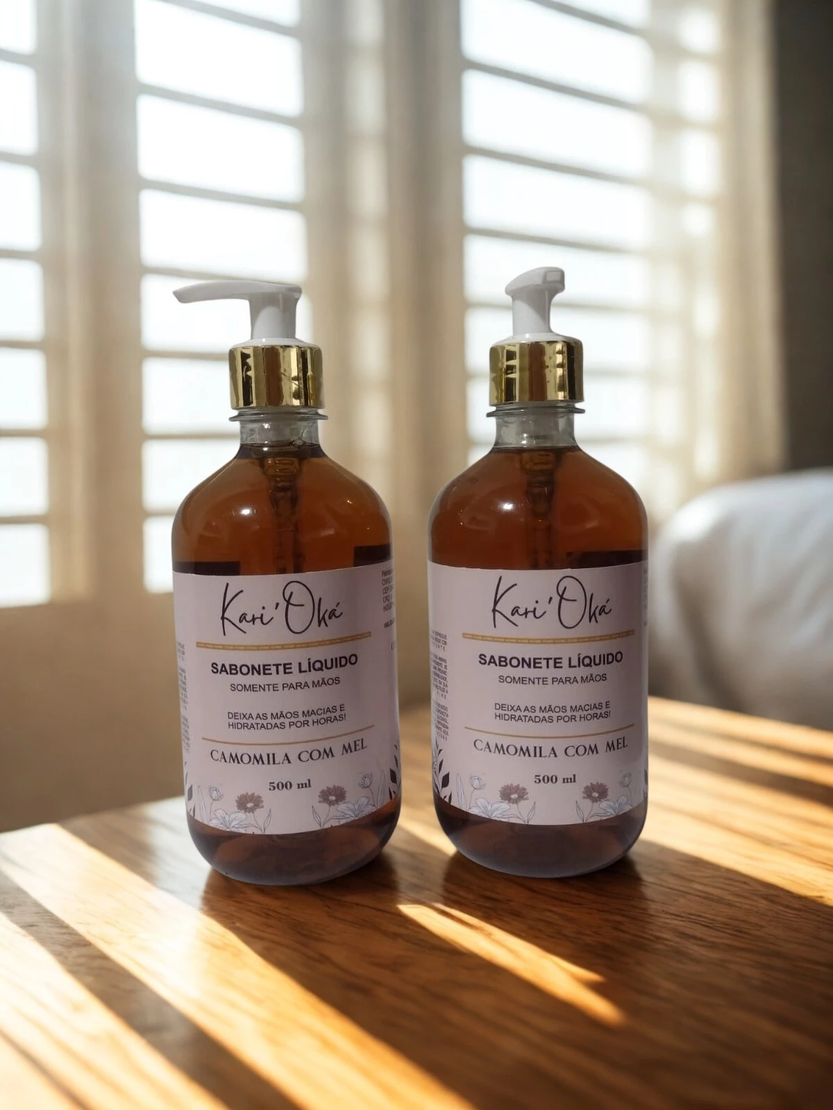 Sabonete Líquido Camomila com Mel - 500ml