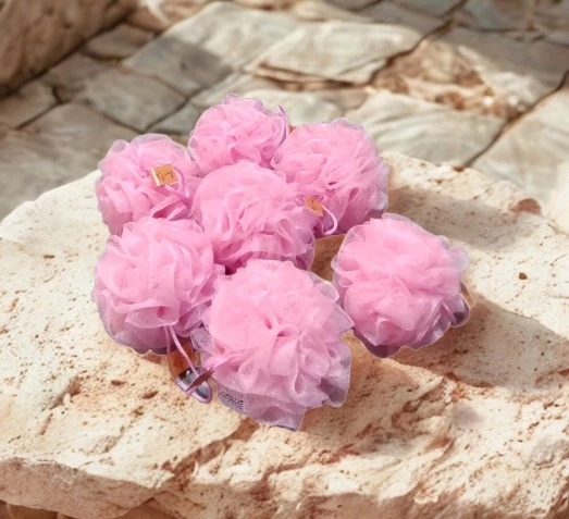 Esponja de Banho - Rosa