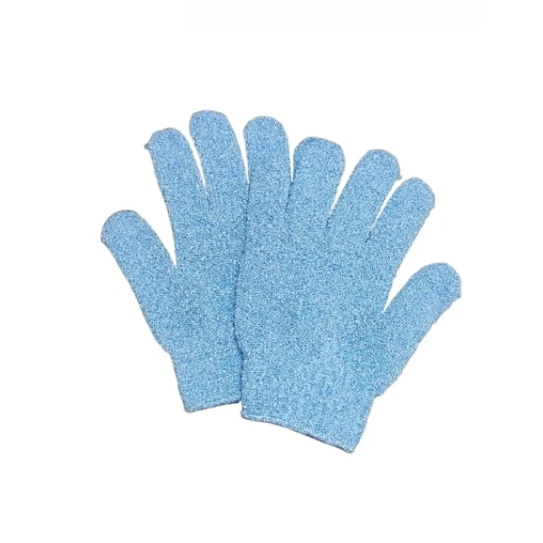Luva Esfoliante Azul (1 peça)