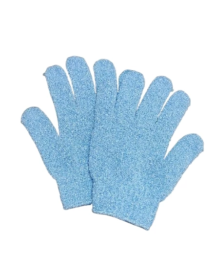 Luva Esfoliante Azul (1 peça)