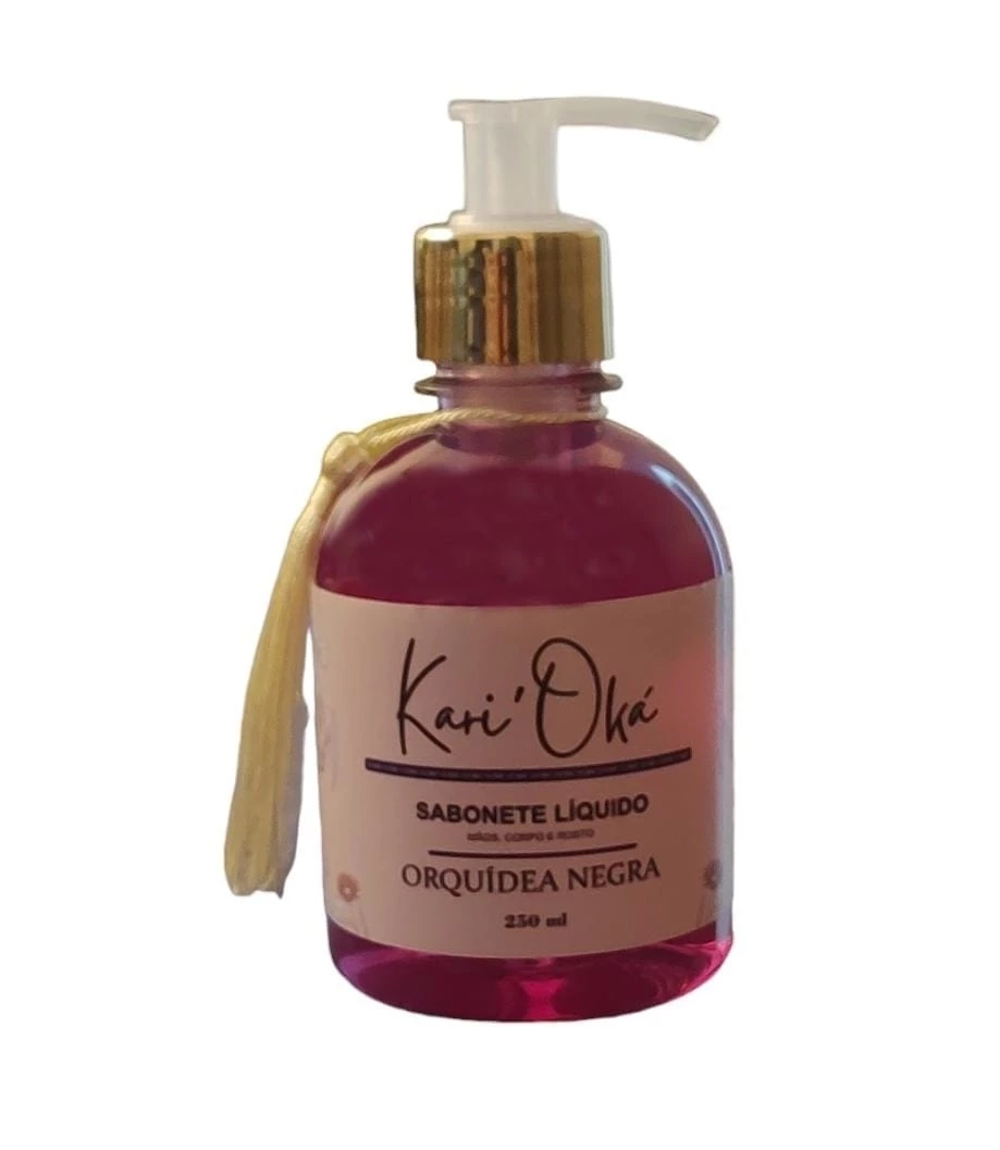 Sabonete Líquido Orquídea Negra - 250ml
